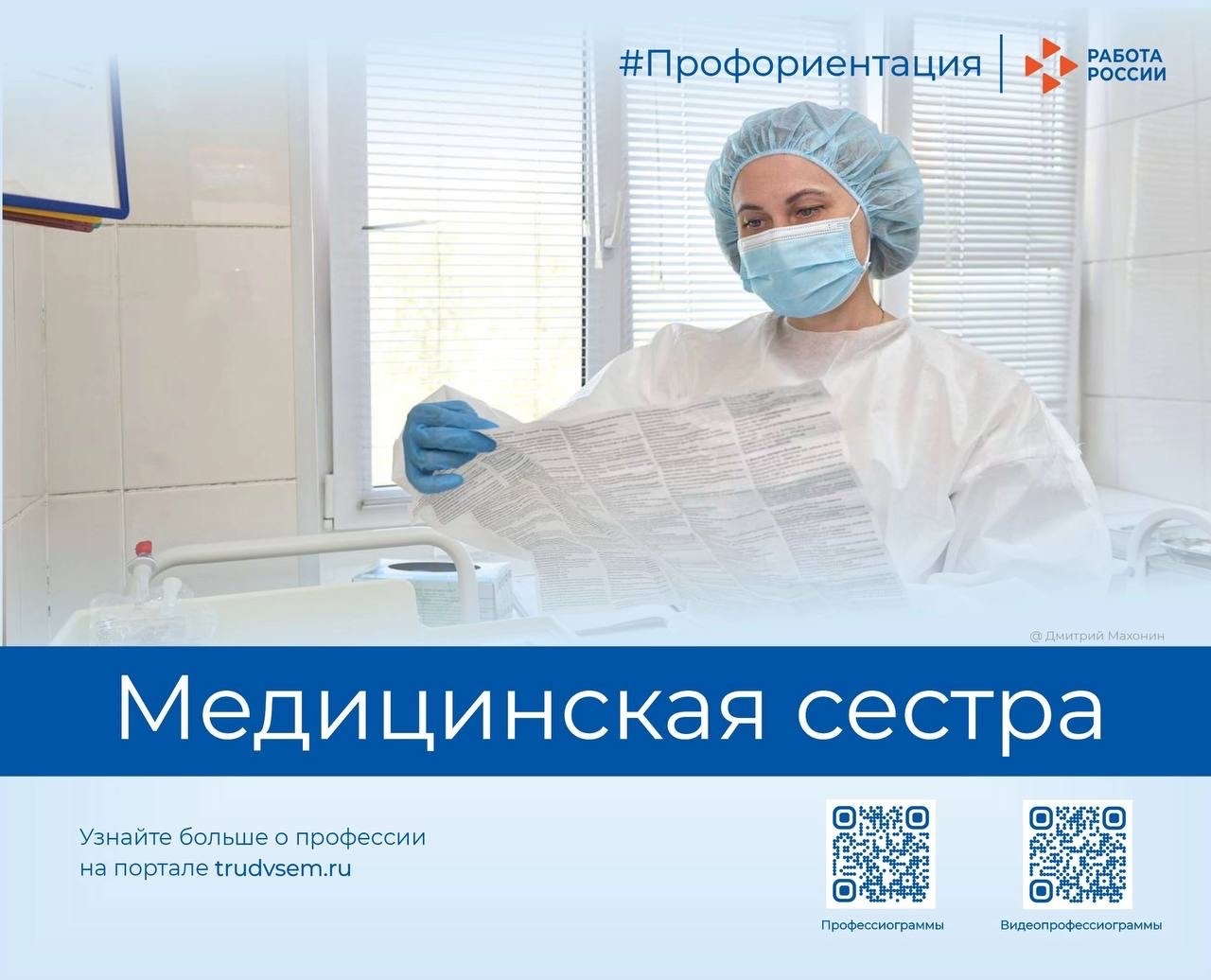Знакомим с востребованными профессиями рынка труда Пермского края. Сегодня в рубрике профессия «Медицинская сестра»